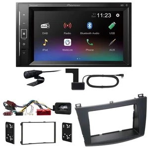 Pioneer DMH-A240DAB Bluetooth DAB+ Autoradio USB MP3 Einbauset für Mazda 3 BL - Bild 1 von 1