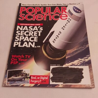 2005 October, Popular Science Monthly Magazine, NASAs Secret Space Plan (MH486)  - Image 1 of 3