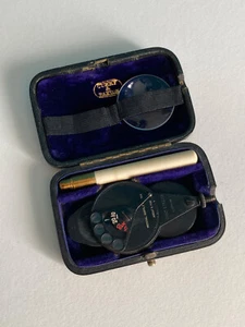 Paxton ophthalmoscope & case by Curry and Paxton London / ophtalmoscope, Ca 1905 - Imagen 1 de 10