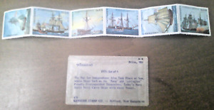 Lot of 6! Vintage Stamps! Paraguay~ 1975 Set of 6 Ships Attached! Mint! War Ship