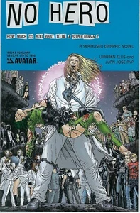 No Hero # 5 Auxiliary Limited to 1500 Variant Cover!! Avatar Presse!!! NM - Bild 1 von 1