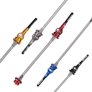 Titanium Wheel Skewers MTB Road Bike QR Quick Release Bicycle Front Rear Ti Set - Picture 1 of 13