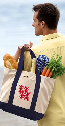University of Houston Tote Bags DELUXE CANVAS UH Tote Bag Cover
