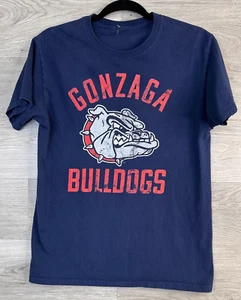 Gonzaga Bulldogs TShirt Womens S Gonzaga University Washington Short Sleeve Blue - Picture 1 of 4