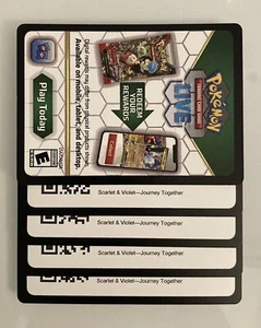 20x Journey Together Pokemon Trading Card Game Online PTCGO Codes - Picture 1 of 1