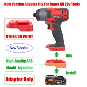 1x Adapter Convert For Ridgid 18v Slider Battery To for Bauer 20v All Tool - Picture 1 of 6