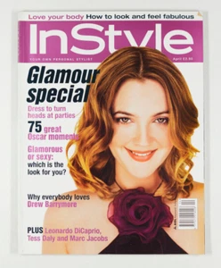 DREW BARRYMORE GLAMOUR LEONARDO DICAPRIO TESS DALY MARC JACOBS InStyle magazine - Picture 1 of 1