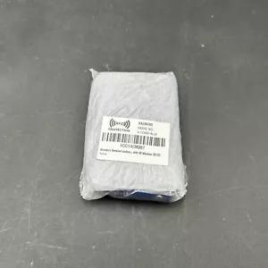 Cartera monedero de cuero genuino azul KALMORE para mujer - Imagen 1 de 4