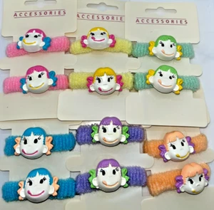 24Pcs Kids Girl Doll Elastic Rope Hair Ties Ponytail Holder Rubber Band Hairband - Picture 1 of 10