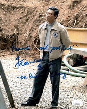 FRANCOIS CHAU Signed LOST 8x10 Photo Dr. Pierre Chang Autograph JSA COA Cert