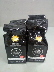 Kicking Horse Smart Ass Medium Roast Ground Coffee - 10oz Bag - Pack of 6 Bags - Picture 1 of 1