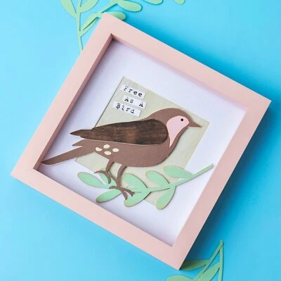 Sizzix Bigz Fly the Nest die #664460 Retail $22.99 designer Sharon Drury - Image 1 of 4