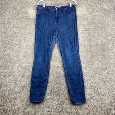 Bullhead Denim Co. High Rise Skinniest Jeans Women's Size 30 Blue Medium Wash