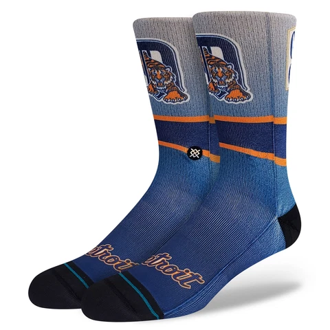 Men's Stance Detroit Tigers Cooperstown Collection Crew Socks Cover