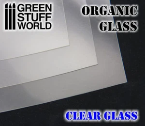 Plancha CRISTAL ORGANICO - para simular cristales ventanas parabrisas vehiculos - Imagen 1 de 4