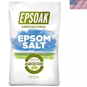 18 lb Epsom Salt for Gardening - Enhance Nutrient Absorption & Bloom Quality - Picture 1 of 3