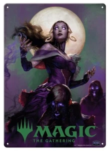 Cartel de metal Magic the Gathering Game Liliana Image 8,25 x 11,5 NUEVO SELLADO - Imagen 1 de 1