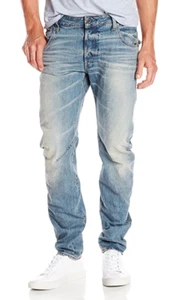 G-Star Arc ZIP 3D Slim Zaltom Herren Jeans slim Hose S 29/32  W29 L32 Blau NEU. - Afbeelding 1 van 2
