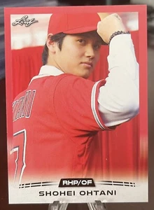 2018 Leaf Shohei Ohtani RED Rookie Card 🔥🔥🔥!!! - Bild 1 von 2