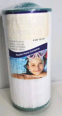 Pool and Spa Replacement Filter Cartridge APCC7523 4 5/8" X 9 3/4"  Read* - Image 1 of 4