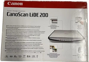Canon CanoScan LiDE 200 Flatbed Scanner 4800dpi USB 48 Bit - Picture 1 of 3