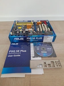 Asus P5Q SE Plus Motherboard Boxed Socket 775, Intel P45, PCI-Express, DDR2 - Bild 1 von 4