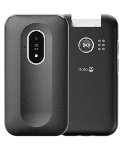New Condition Doro Leva L20 Black 4G Big Button Unlocked Flip Mobile Phone - Picture 1 of 7