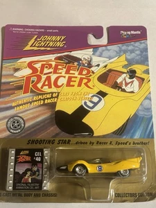 SPEED RACER SHOOTING STAR GUIDATO DA RACER X CEL 40 JOHNNY LIGHTNING JL - Foto 1 di 7