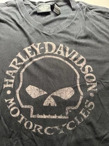 Women's Harley-Davidson Willie G Black Graphic Knit T-Shirt 99154-22VW XL HD - Picture 1 of 8