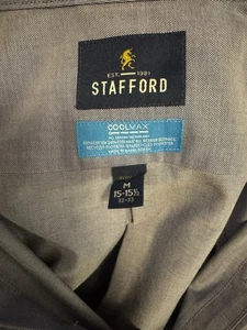 Oxford Uomo Stafford Big & Tall Coolmax - Deep Ultramarine - Medium 15-15,5 - Foto 1 di 5