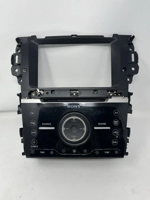 Panel de control de radio clima Ford Explorer Sony 2011-2015 DB5T-18A802-HD Foto 1 de 2