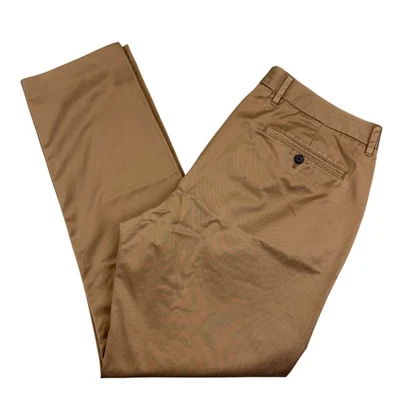 Pantalones Chinos Bonobos Para Hombre 36x32 Tostado Caqui Calce Atlético Jueves Algodón Informal Foto 1 de 4