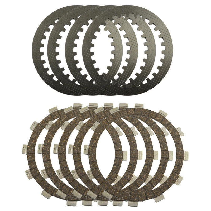 Kit de placas de embrague de acero y fricción para Yamaha XV250 Virago V-star Route 66 #9 piezas Foto 1 de 1