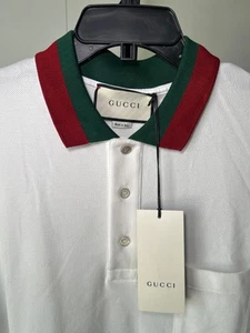 ¡Nuevo! Polo Gucci Grg Blanco Talla XXL Hecho en Italia AGOTADO!!  $950 - Imagen 1 de 6