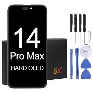 GX Hard OLED Screen For iPhone 14 Pro Max, For iPhone 14 Pro Max(GX Hard OLED) - Picture 1 of 11