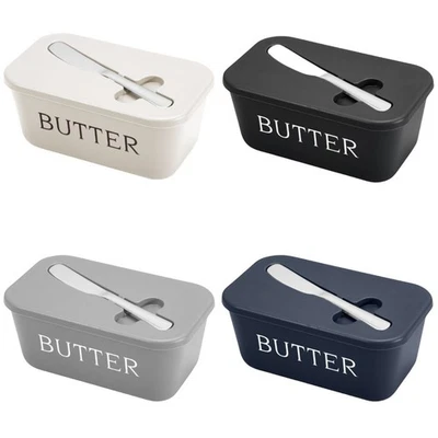 Sleek Butter Container with Built In Spatula Holder for Effortless Use - Image 1 of 4