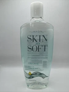Avon ORIGINALE profumo pelle così morbido olio da bagno 25 fl oz 739 ml zanzare nuovo 2018 - Foto 1 di 5