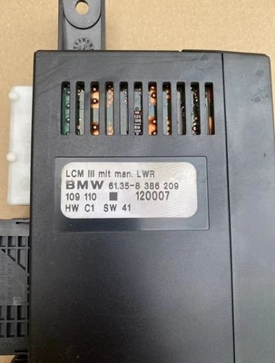 ✅ПРОТЕСТИРОВАН✅ BMW E39 M5 1997-2003 OEM LCM 3 СВЕТА БЛОК УПРАВЛЕНИЯ МОДУЛЬ КОМПЬЮТЕРА - Изображение 1 из 3