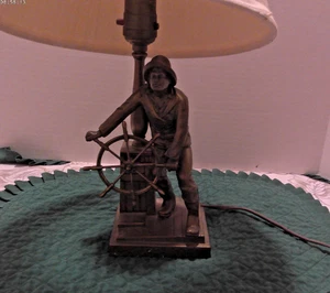 Antique J.B Maritime Leonard Craske Nautical Lamp-Tested and Works - Picture 1 of 9