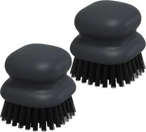 2Pack Dish Scrub Brush, Palm Brush Scrubber with Black Pack of 2 - Picture 1 of 6