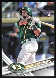 2017 Topps Update #US279 Franklin Barreto RC - FREE SHIPPING - Picture 1 of 2