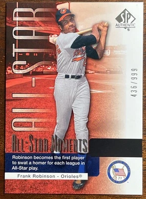 Frank Robinson 2004 SP Auténtico #149 All Star Moments #'d 436/999 Foto 1 de 2