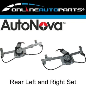 Pair Rear Electric Power Window Regulators + Motor for VT VX VY VZ Sedan & Wagon - Picture 1 of 3