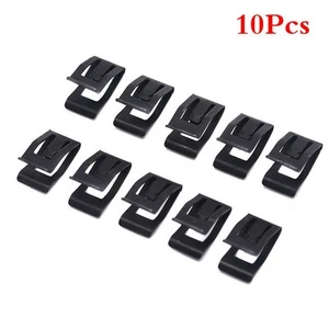 10 Pcs Car Front Console Dash Dashboard Auto Trim Metal Retainer Rivet Clips - Picture 1 of 9