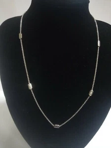 Cadena Bulgari oro blanco - Imagen 1 de 4