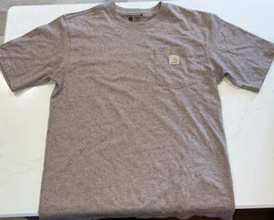 T-shirt Carhartt uomo media vestibilità ampia pesante manica corta - Foto 1 di 2