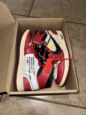 Talla 9.5 - Jordan 1 Retro OG x Off-White High Chicago Foto 1 de 4