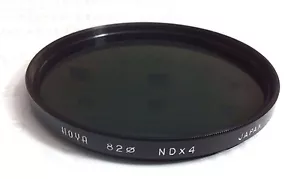 Hoya 82mm ND4 NDX4 ND-4 Lens Filter Neutral Density Japan OEM Genuine ND 4 82 mm - Picture 1 of 7