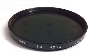 Hoya 82mm ND4 NDX4 ND-4 Lens Filter Neutral Density Japan OEM Genuine ND 4 82 mm - Image 1 of 4