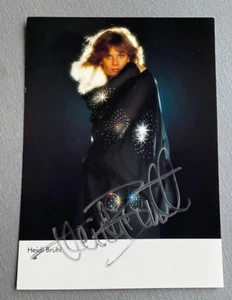 HEIDI BRÜHL (†1991) Original signed Autogrammkarte 10x15 Autogramm - Picture 1 of 2